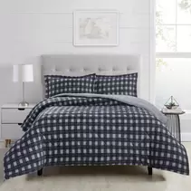 Plumon Flannel/Sherpa Tartan 1,5 plazas Multicolor