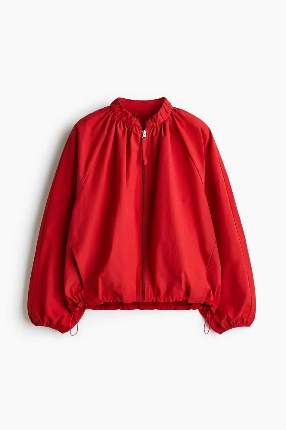 Chaqueta bomber fruncida