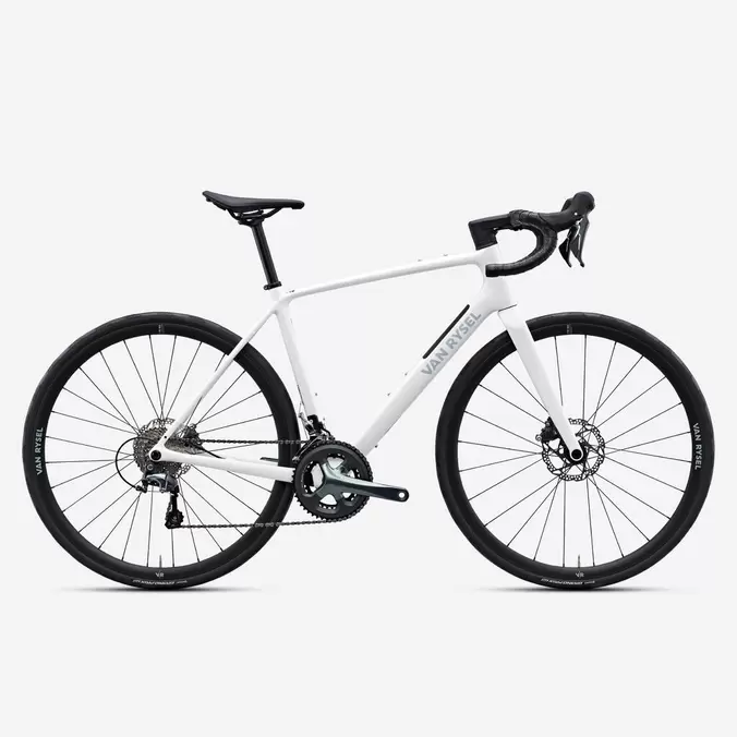 Bicicleta Carretera EDR CF Blanco Carbono Shimano Tiagra 2x10 V