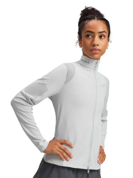 Polerón de Entrenamiento para Mujer Halo Gris