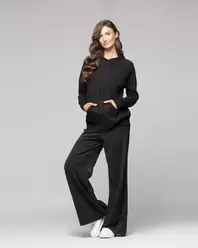 Sweater Mujer Carla Negro Lineatre