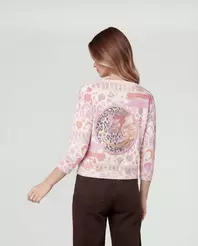 Sweater Mujer Renata Rosa Lineatré