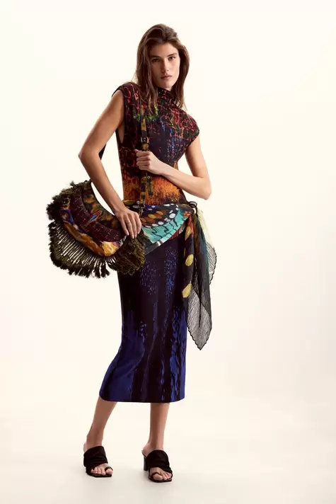 Vestido diseñado por Mr. Christian Lacroix