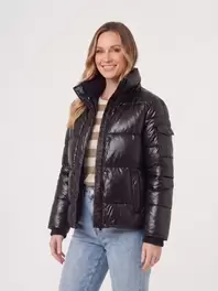 Parka Mujer Valentina Negro Lineatre