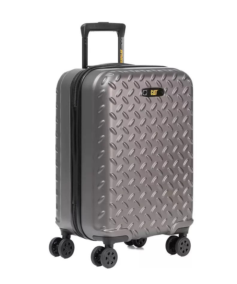 Maleta de Cabina CAT Industrial Plate 20" Trolley - Starlight Silver