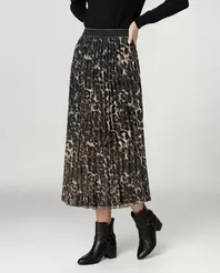 Falda Mujer Bianca Leopardo Lineatré