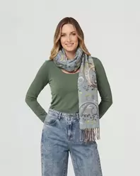 Echarpe Mujer Fernanda Jeans Lineatre
