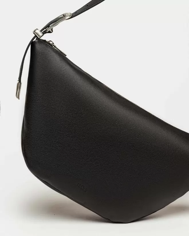 Bolso Bamboo en cuero graneado