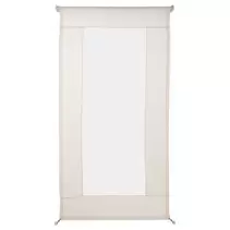 Cierre Terraza Pvc 100X250cm Color Marfil