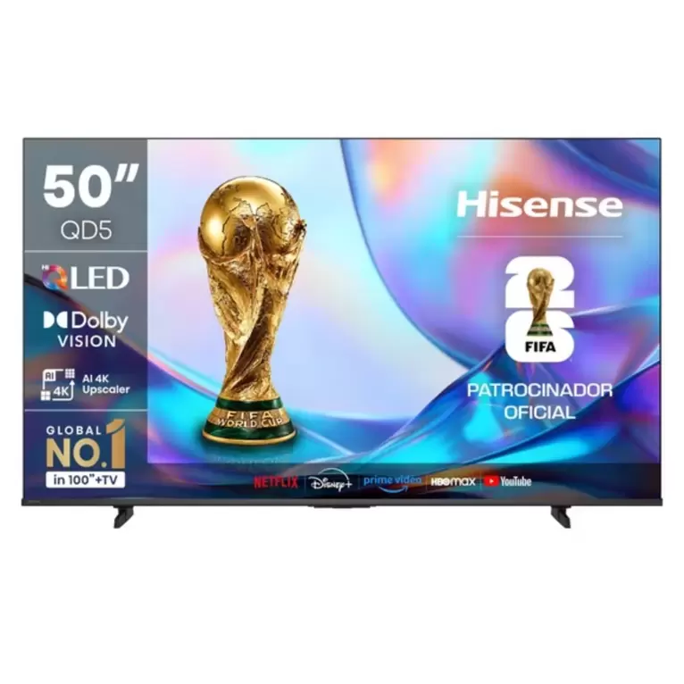 Televisor SMART TV 50" QLED 4K UHD 50QD5SV