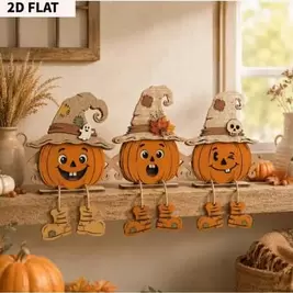 -12%Last 3 days2D Flat, 3pcs Autumn Wooden Decorative Plaques, Thanksgiving, Wall Decor, Party Decoration, Perfect Holiday Gift, Tabletop Decor, Suitable For All Occasions, Vintage, Rustic, Home, Harvest Season, Pumpkin, Maple Leaf Elements, Halloween Dec
