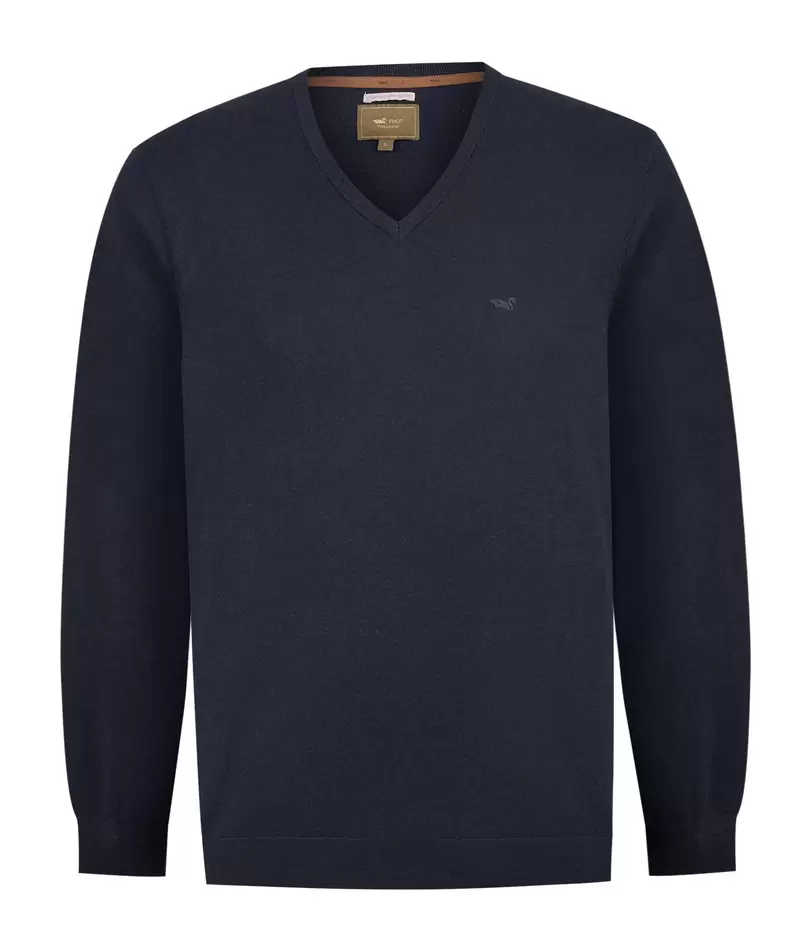 Sweater Algodón Orgánico Hombre Angriv Marino