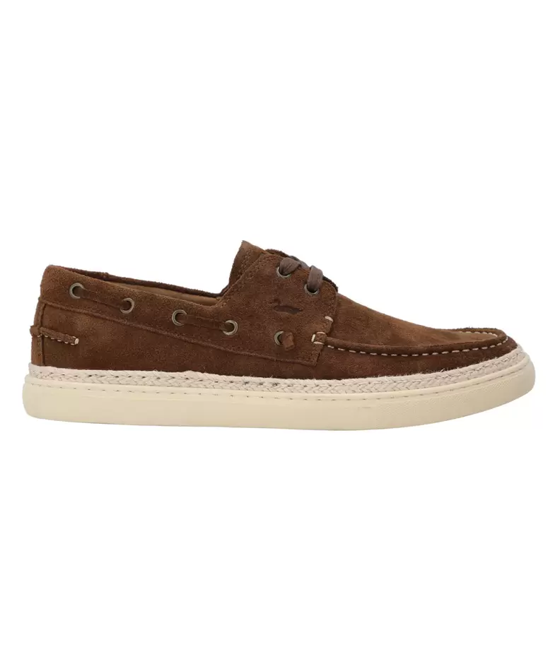 Zapato Cuero Hombre Forks Café
