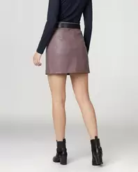 Falda Mujer Sarai Burdeo Lineatré
