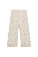 JEANS ZW COLLECTION TAPERED TIRO MEDIO FLORES