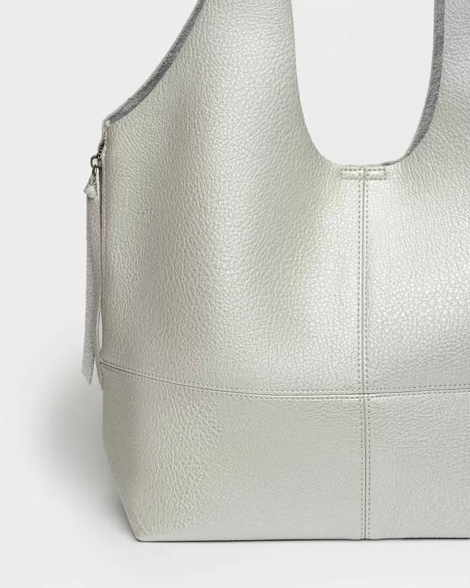 Shopper Amalfi en efecto cuero graneado