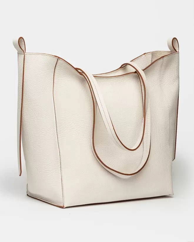 Shopper Cadiz en cuero graneado