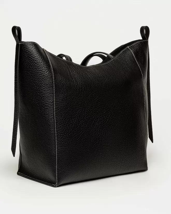 Shopper Cadiz en cuero graneado