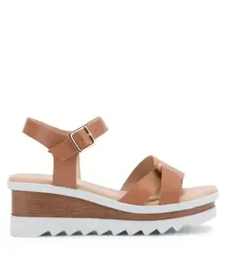Sandalia Diletta Camel