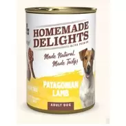 Homemade Delights Patagonian Lamb Adult Dog X 340 Gr – Pack 12 Latas