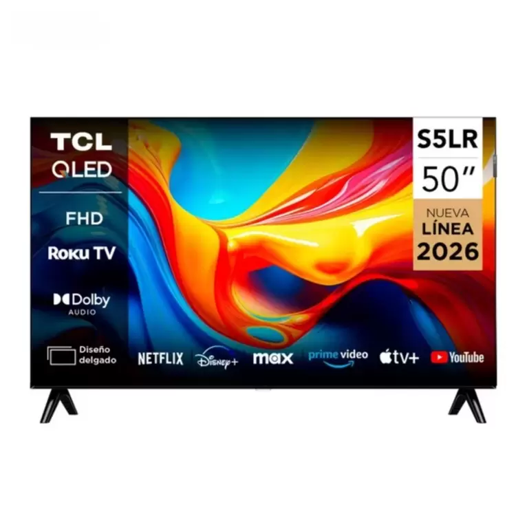 Smart TV TCL Roku TV 50" QLED FHD S5LR
