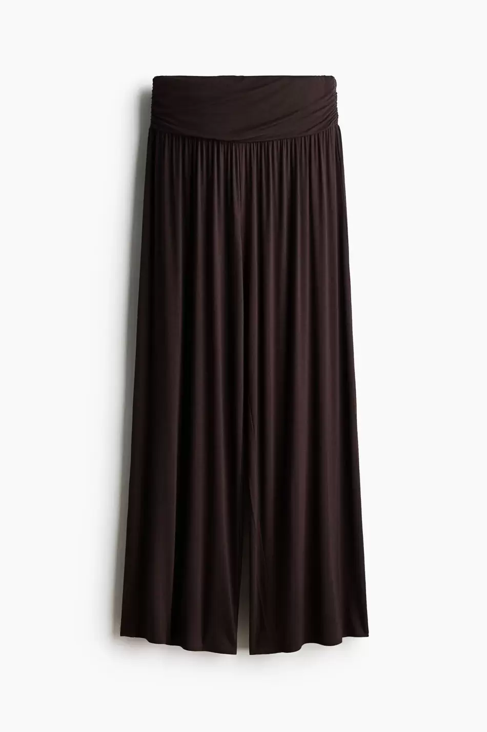 Pantalón fruncido de viscosa