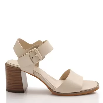 Sandalia Mujer Solea Celeste Beige