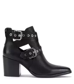 Bota Botin y Bootie Bruna Negro