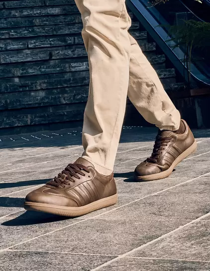 Zapatilla Urbana Hombre Cuero Janeiro Café