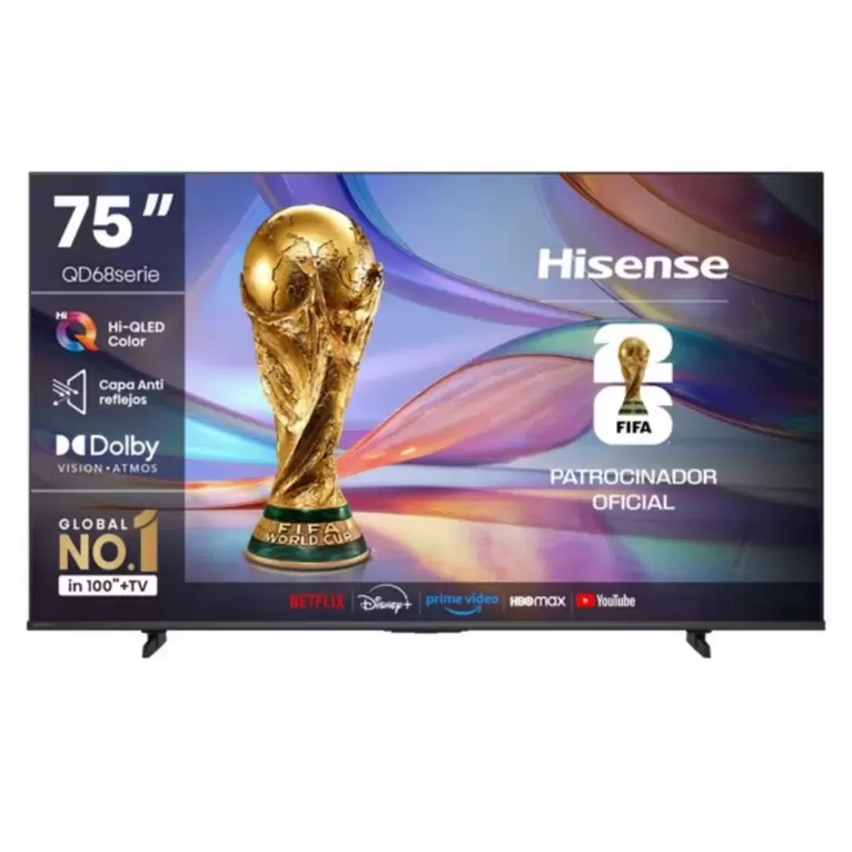 Televisor Smart TV 75" QLED UHD 75QD68SG Google TV