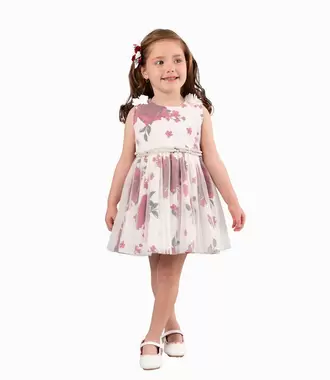 Vestido Bebé Con Flores