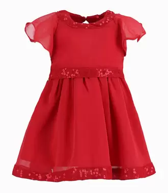 Vestido Bebé Con Vuelos