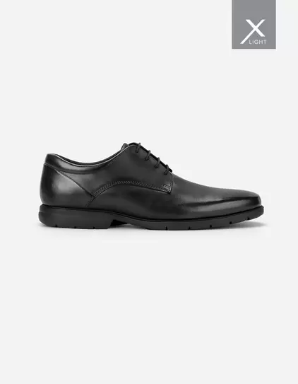 Zapatos Formal Hombre X-Light Piuma Punta Lisa Negro