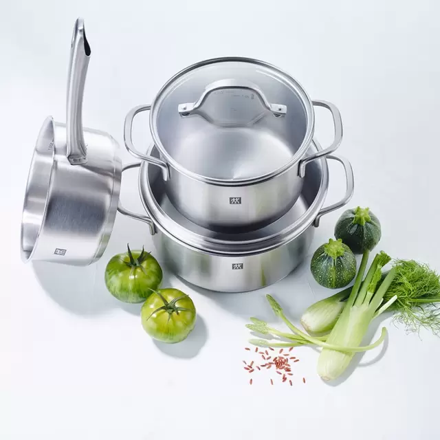 Batería de Cocina 9 piezas Flow