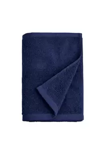 Toalla de Mano Bamboo + Algodón 600 GSM 50x90 cm Azul Liso