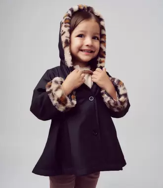 Chaqueta bebé animal print