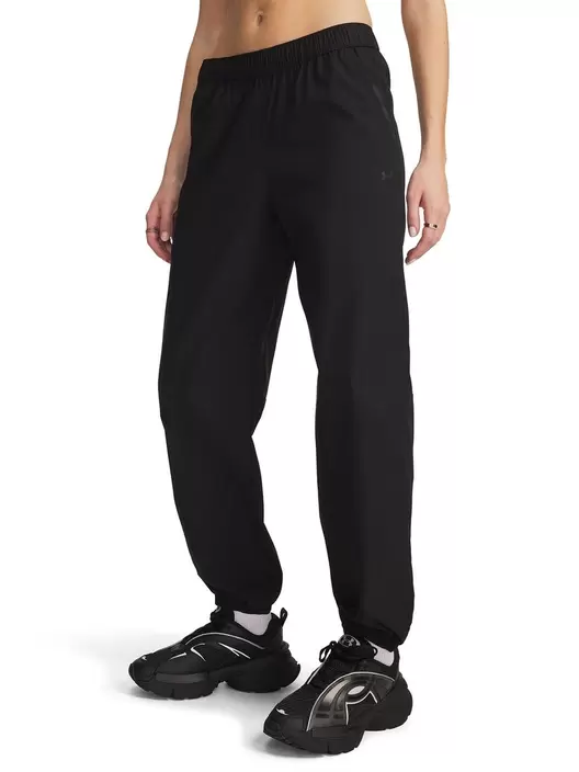 Jogger UA Unstoppable Woven negro para mujer