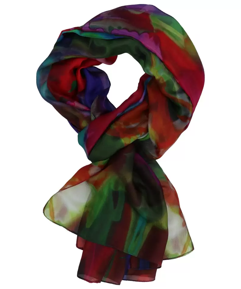 Pañuelo Seda Mujer Rkf Silk Tancy Scarf Multicolor
