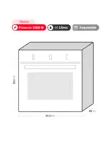 Horno Eléctrico Empotrable Albin Trotter Kurz