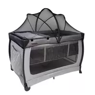 Cuna Playard Bellina Gris Noche