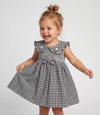 Vestido bebé con vichy