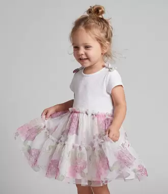 Vestido bebé con flores