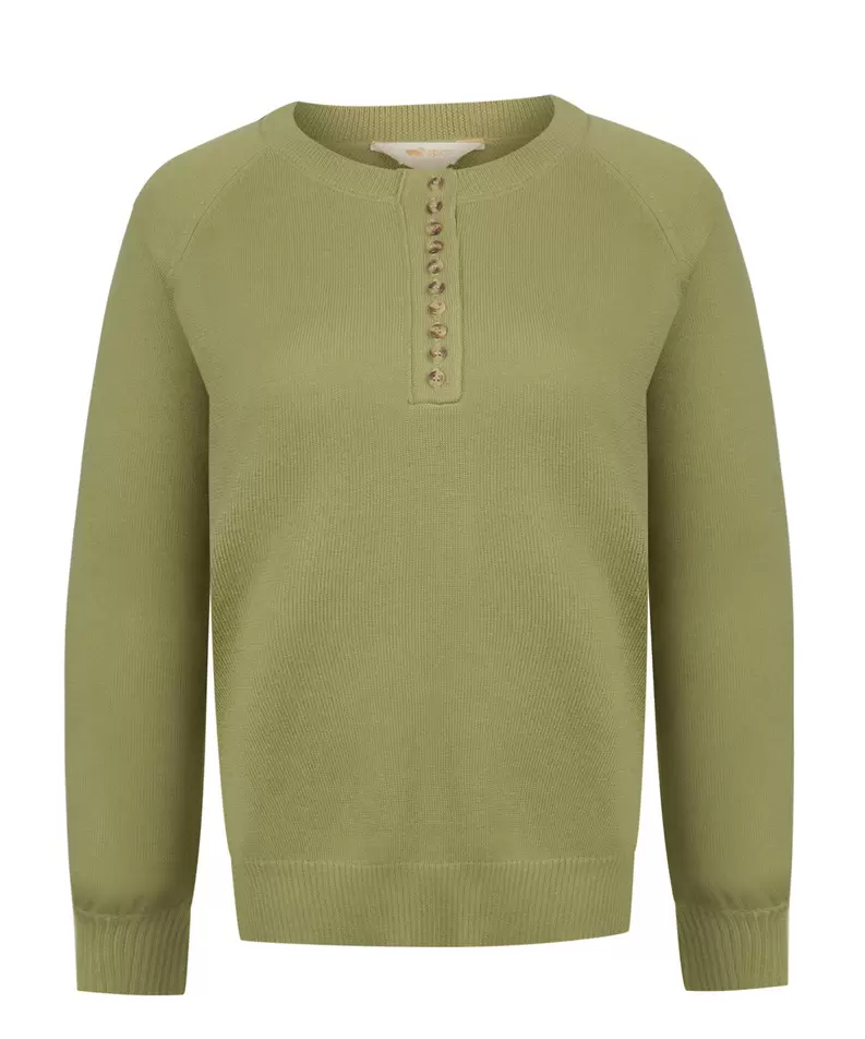 Sweater Poliéster Mujer Omaha Verde