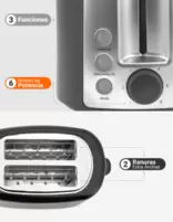 Tostador Eléctrico Albin Trotter Brot 2