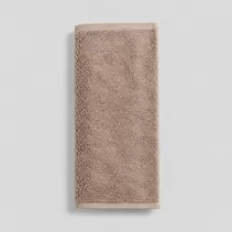 Toalla Bamboo + Algodón 600 GSM 70x140 cm Beige Liso