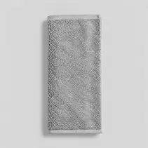 Toalla Bamboo + Algodón 600 GSM 70x140 cm Gris perla Liso