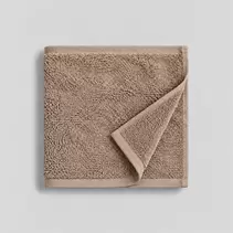 Toalla de Mano Bamboo + Algodón 600 GSM 50x90 cm Beige Liso