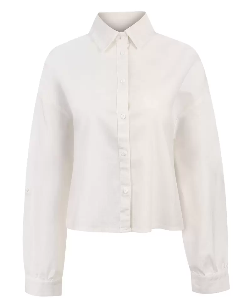 Blusa Mujer Lino Crudo xRKF