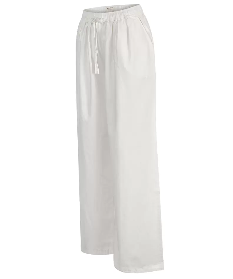 Pantalón Mujer Lino Crudo BSoulxRKF