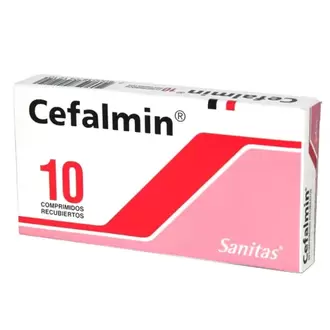 Cefalmin por 10 comprimidos Sanitas DESCUENTO